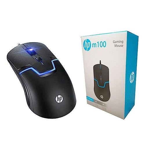 Mouse Wired Gaming Color LED Light DPI Control - Black