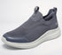 Skechers Men Casual Shoes Dark Grey Comfort Lightweight Sneakers