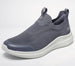 Skechers Men Casual Shoes Dark Grey Comfort Lightweight Sneakers