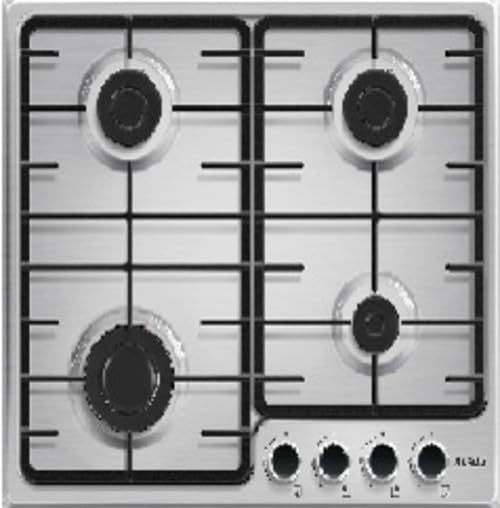 بوتجاز الغاز المدمج  من Klass المصنوع من الستانلس ستيل، بمقاس 60 سم ومزود بأزرار تحكم أمامية لسهولة التشغيل. 