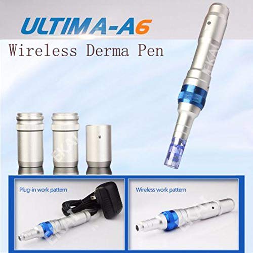 Dr. pen ultima a6-w rechargeable wireless dermapen-There is only one needle from the two.