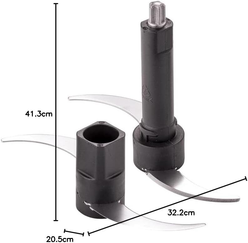 BLACK+DECKER Multi-Function Glass Chopper & Mincer, 400W, XXL 1.2L Bowl, 4-Blade System, Pulse Speed for Precision, Ice Crushing, Compact Sleek Black Design, Easy to Clean, Black - GC400-B5