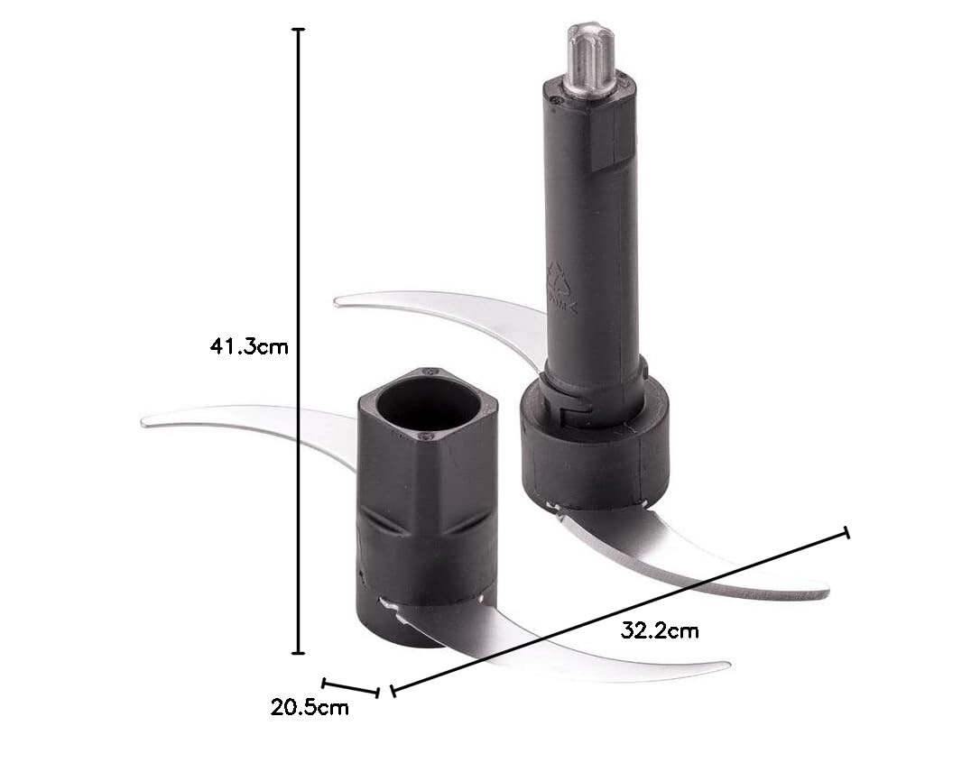 BLACK+DECKER Multi-Function Glass Chopper & Mincer, 400W, XXL 1.2L Bowl, 4-Blade System, Pulse Speed for Precision, Ice Crushing, Compact Sleek Black Design, Easy to Clean, Black - GC400-B5