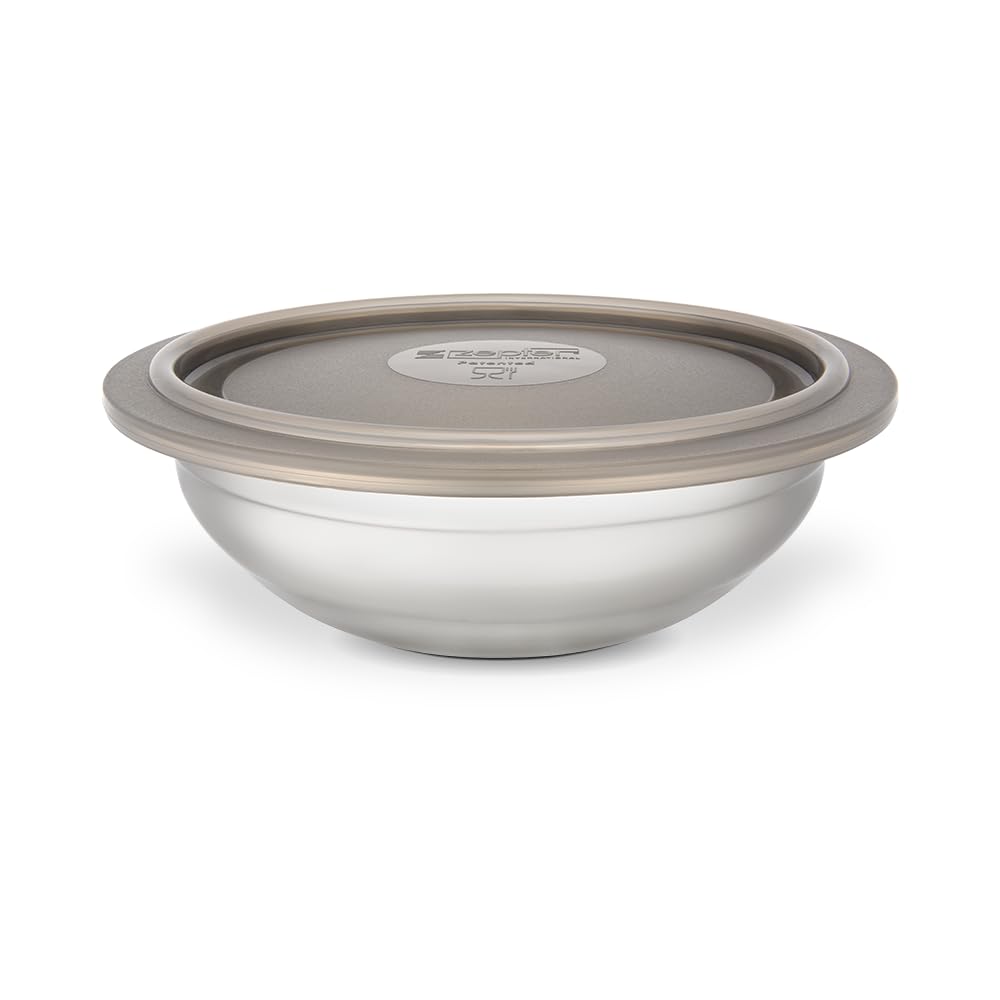 وعاء طهي بريميوم من زيبتر سعة 2.0 لتر مقاس 20 سم من ستانلس ستيل 316L صناعة إيطالية آمن للفرن وغسالة الأطباق موديل Z-CB20