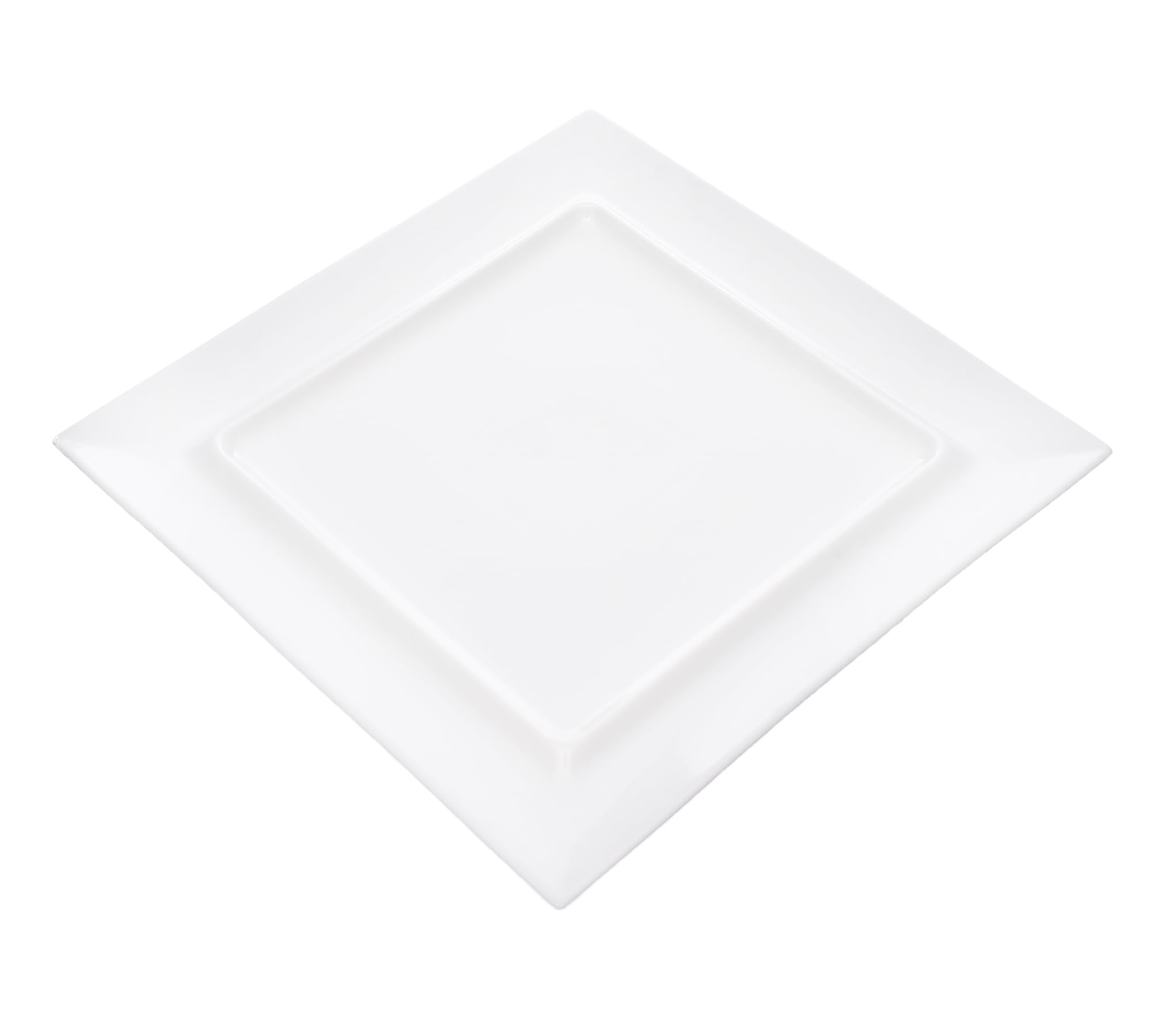 طبق مربع من مجموعة مون سكيب من تونسي بورسلين مقاوم للحرارة والخدوش لضمان استخدام طويل الأمد
