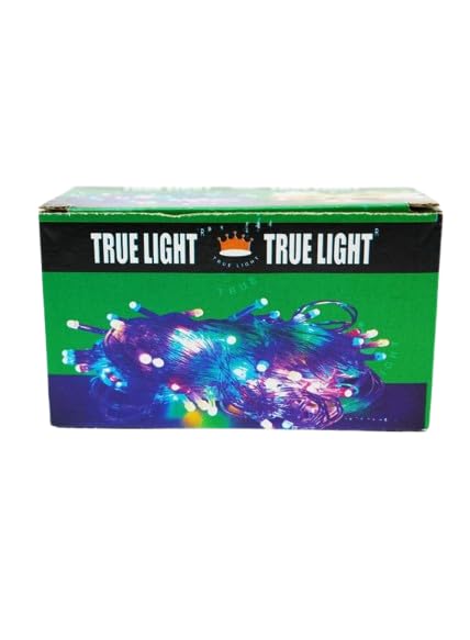 True Light String Lights, Multicoloured LED Bulbs,