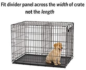 MidWest Adjustable Metal Dog Crate Divider – Durable Heavy-Duty Internal Panel for Customizing Dog Crate Space – Safqqa Egypt