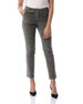 esla_Ribbed Velvet Regular Leg Pants_Grey - Safqqa Egypt