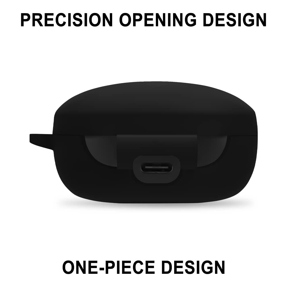 🇸🇦 حافظة سيليكون من Geiomoo متوافقة مع سماعات Anker Soundcore Life P2 Mini مصنوعة من سيليكون متين مقاوم للصدمات والخدوش