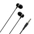 Xo xo-ep26 music earphones with hd sound quality and bulid in microphone 3.5mm set of 2 pieces - black, Wired Headphones Headset - Safqqa Egypt