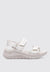Skechers Women Sandals Off White Casual Comfort Footwear