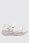 Skechers Women Sandals Off White Casual Comfort Footwear