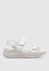 Skechers Women Sandals Off White Casual Comfort Footwear