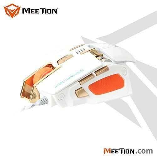 Meetion M975 USB Corded Gaming Mouse – 2000 DPI for PC & Laptop