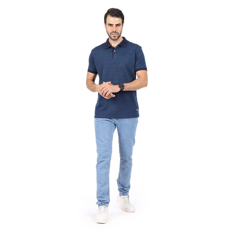 Fire Wood Basic Polo For Men, Print Basic Polo - Safqqa Egypt