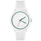 Lacoste, 12.12 Men's White Dial, White Silicone Watch - 2011308