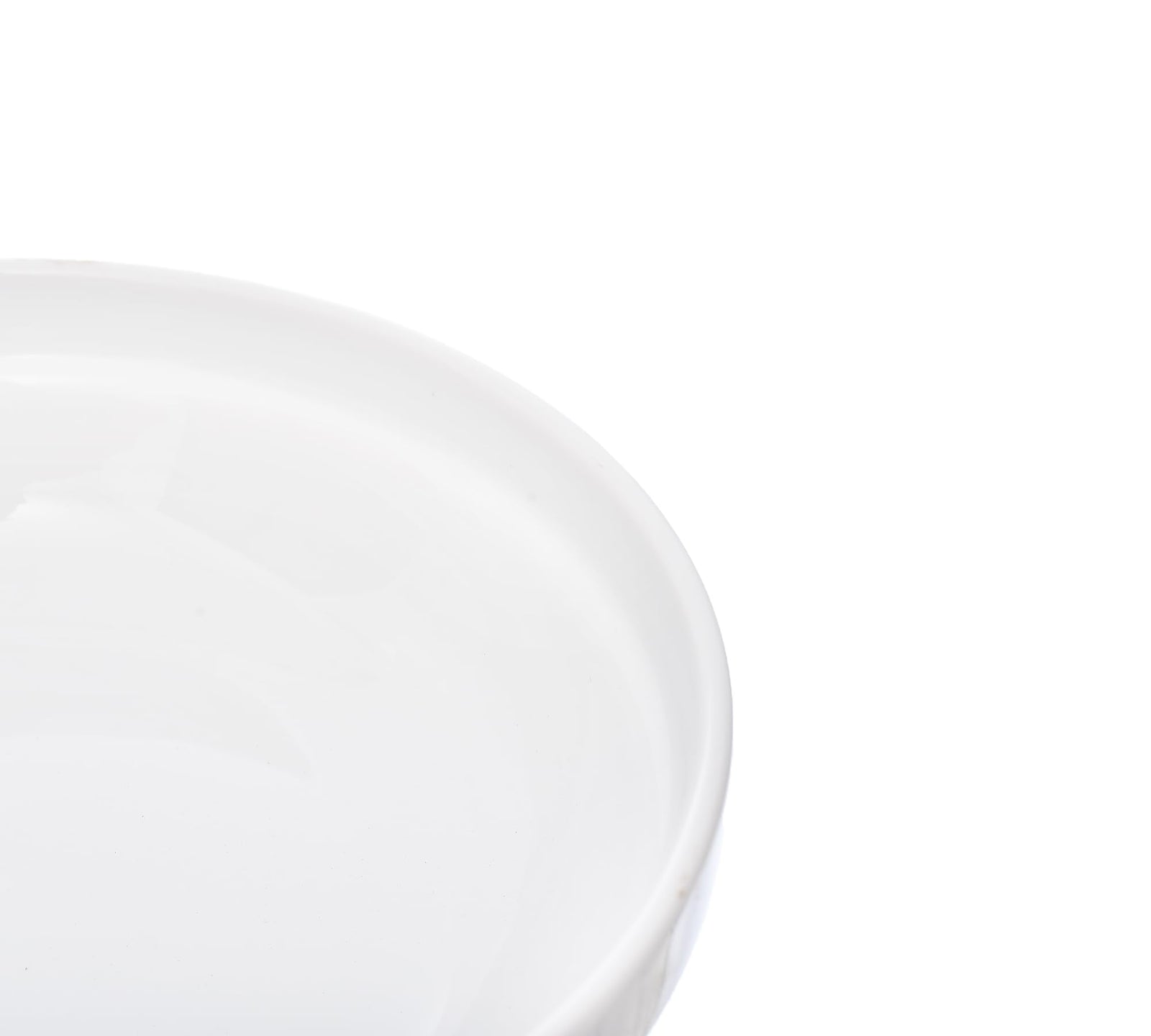 وعاء التقديم العادي من Tunisie Porcelaine. مصنوع من البورسلين عالي الجودة، هذا الوعاء مثالي لتقديم الحساء، السلطات، الأطباق الجانبية، 