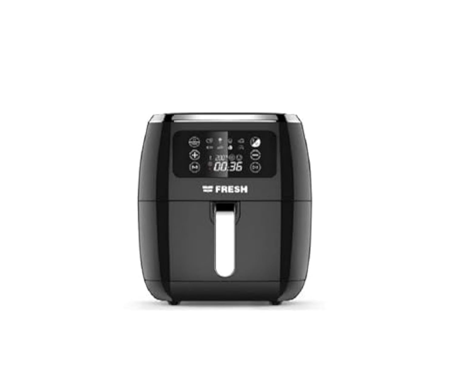 Fresh Air Fryer without Oil, 5.5 Litres, 1800 Watt - Black (Minor Scratch)
