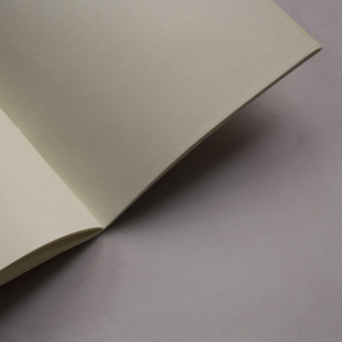 A5 Hardcover Sketchbook One P A5 size Yellow Blank pages