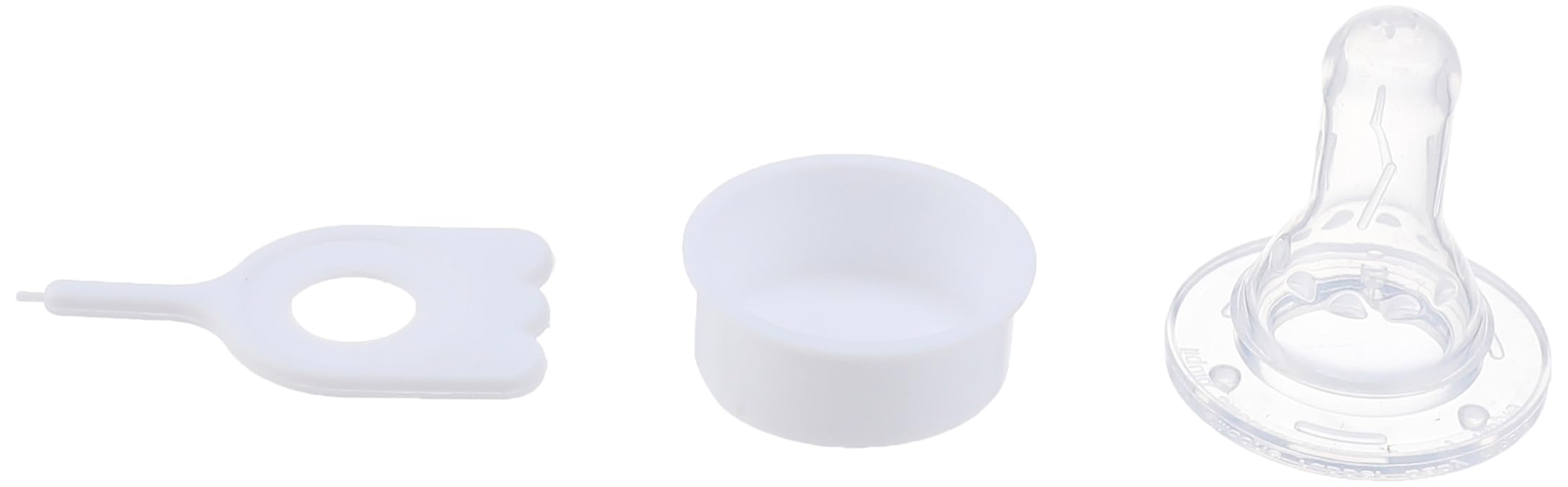 زجاجة رضاعة بيد للأطفال من نايس بيبي، 280 مل، أصفر