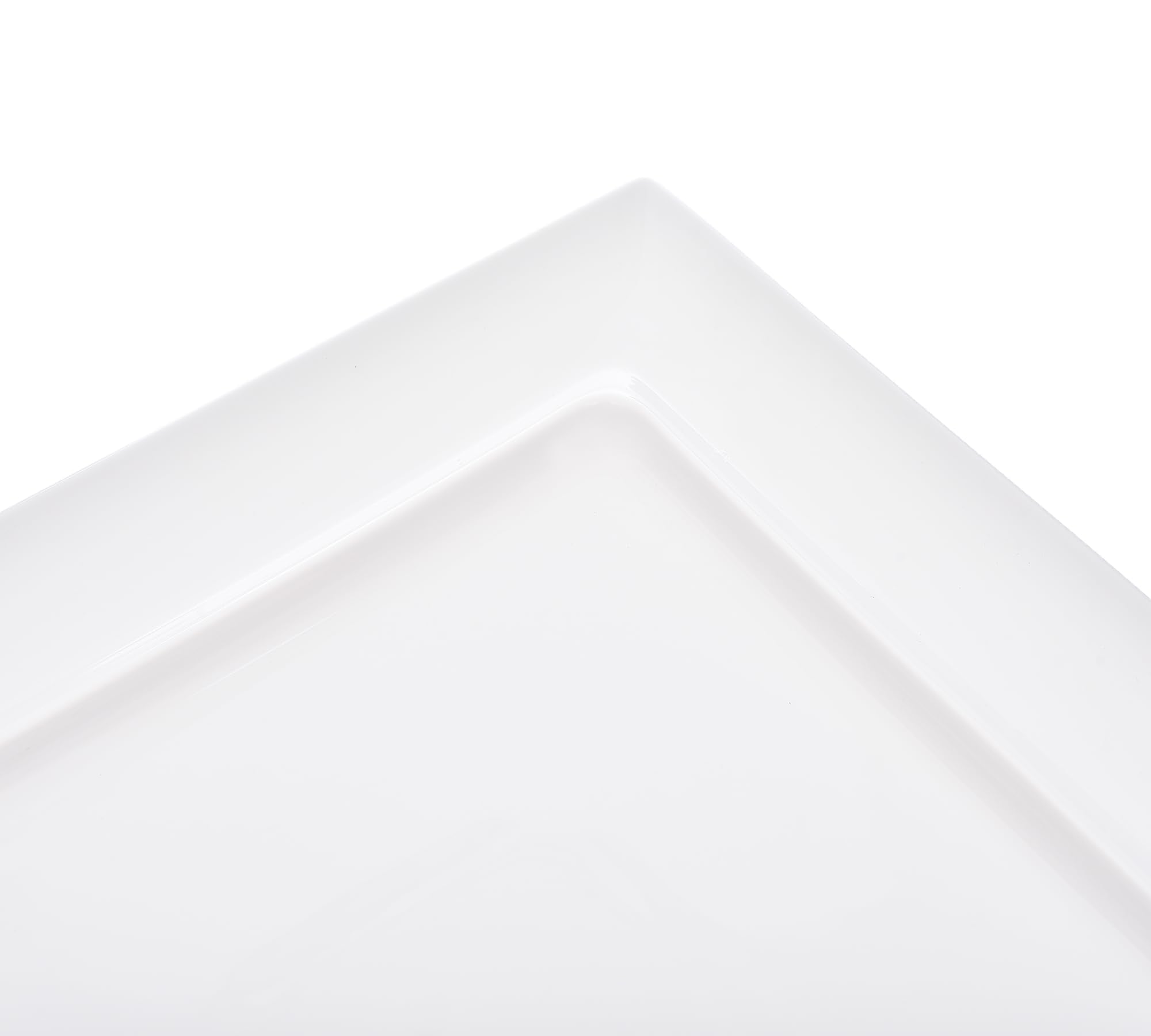 طبق مربع من مجموعة مون سكيب من تونسي بورسلين مقاوم للحرارة والخدوش لضمان استخدام طويل الأمد