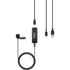 BOYA practical Microphone for clear sound, suitable for use with multiple devices - Black