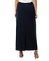 Esla Womens Solid Casual Long Skirt Long Skirt