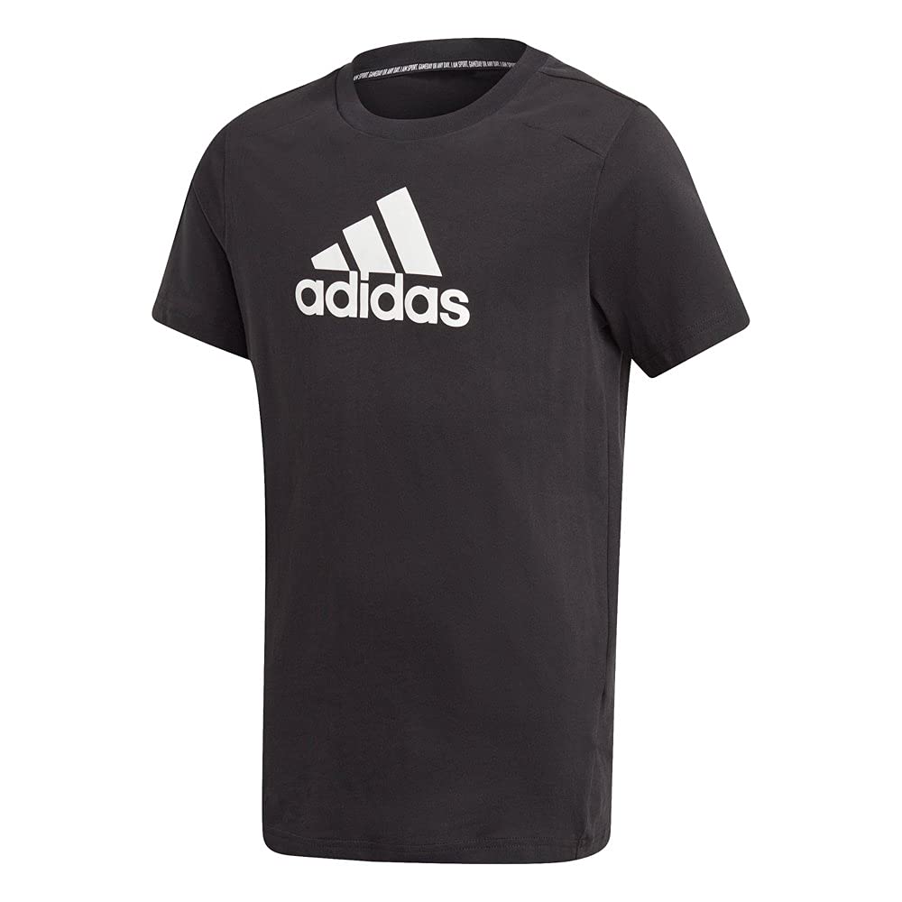 Adidas Boys’ Cotton Front Logo T-Shirt