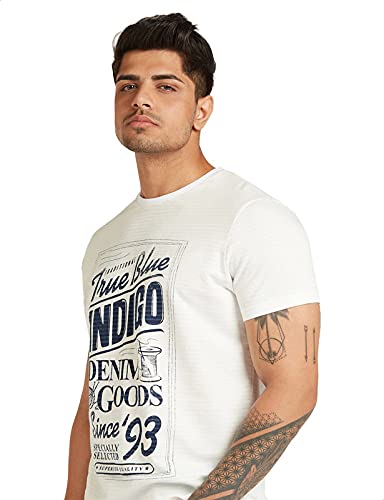 Splash DNM Printed Cotton Round-Neck Short-Sleeve T-shirt For Men XXL