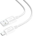 Hoco X73 - Charging And Data Transmittion Cable (2.4A -1M), USB-A To Micro-USB Plug, Compatible With Samsung Huawei Xiaomi Oppo - White