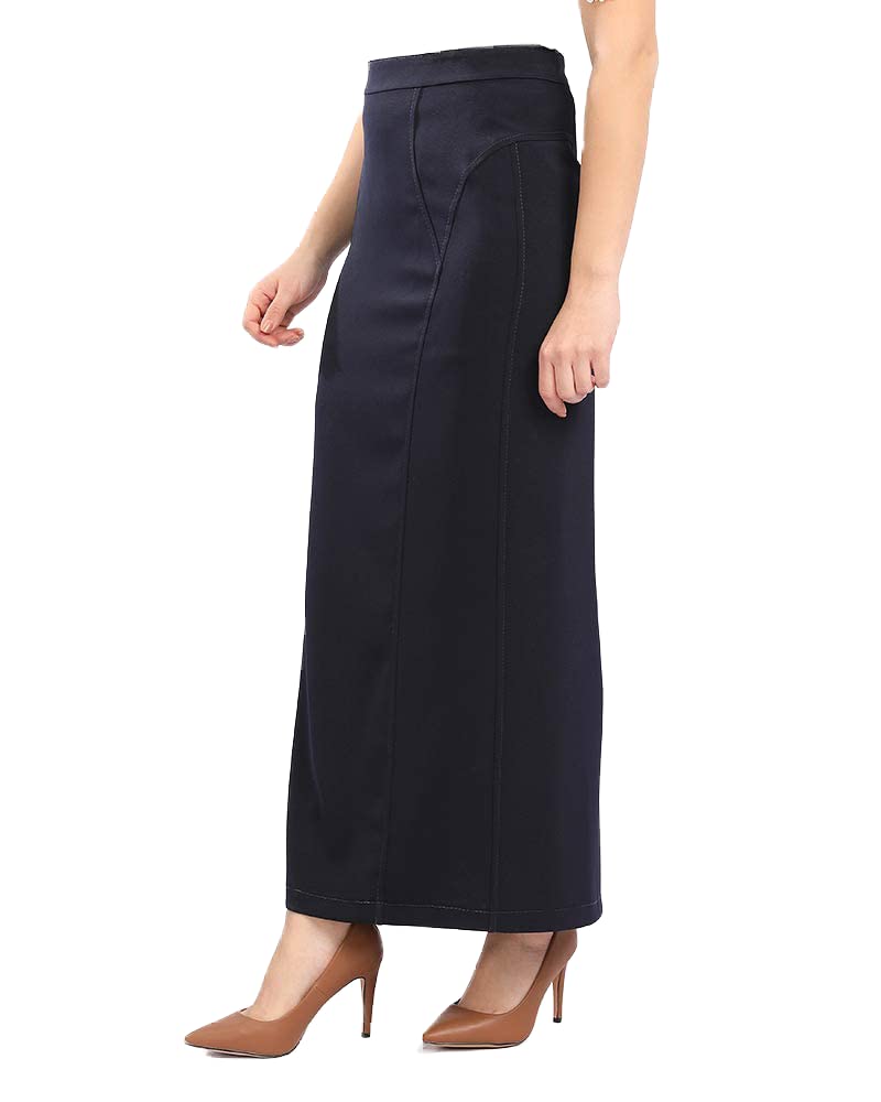 ESLA Long Skirt  Dark Blue