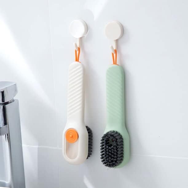 فرشاة متعددة الاستخدام للملابس والأحذية – شعيرات ناعمة ومقبض ضغط 