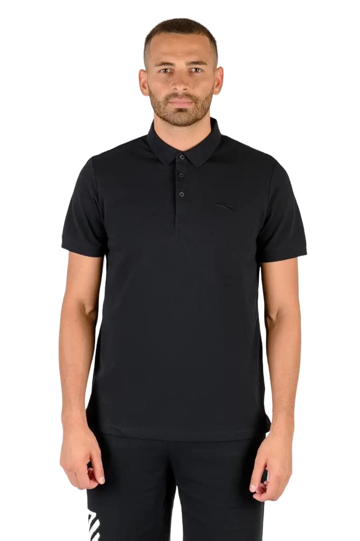 ANTA SS POLO For MEN, BASIC BLACK, XL