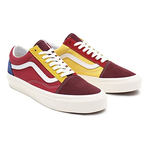 Vans Old Skool 36 Dx Lace-Up Shoes for Men, Multi-Color, Size 45 EU