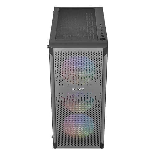 Antec NX290 ATX Mid-Tower Case – Tempered Glass & Pre-Installed Fans