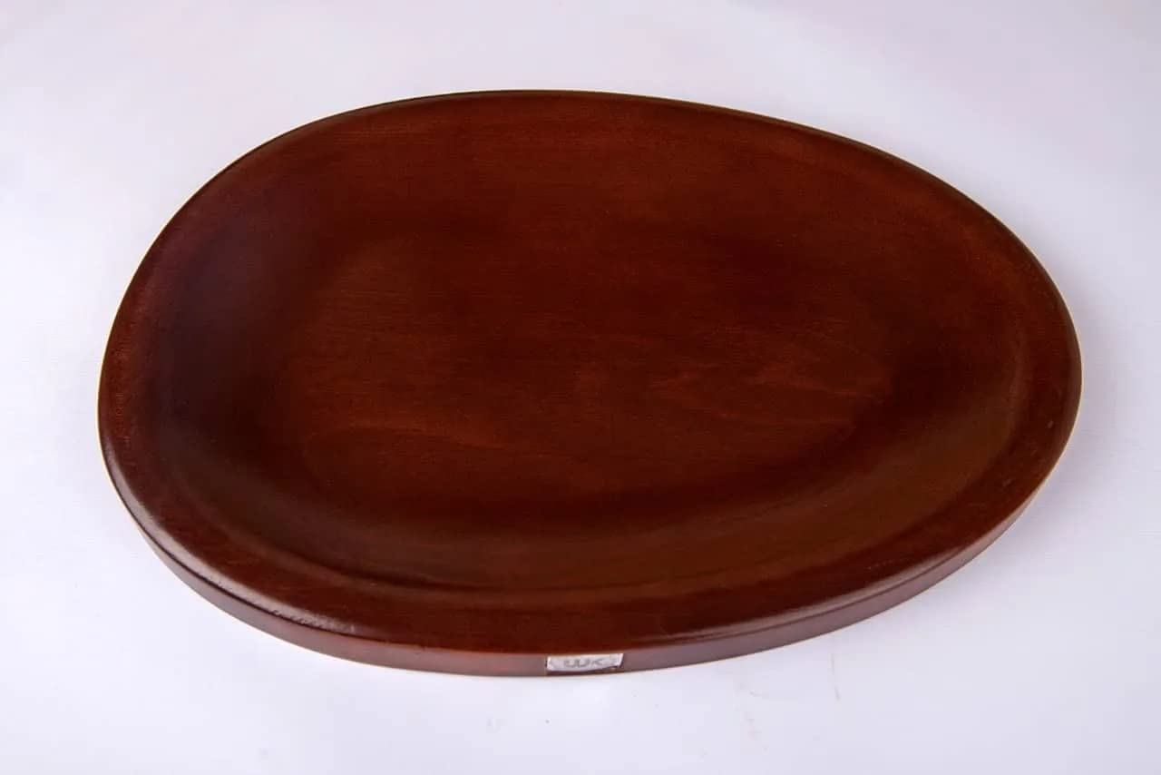 Oval Serving Tray with Bold Rim – Practical & Elegant - Safqqa