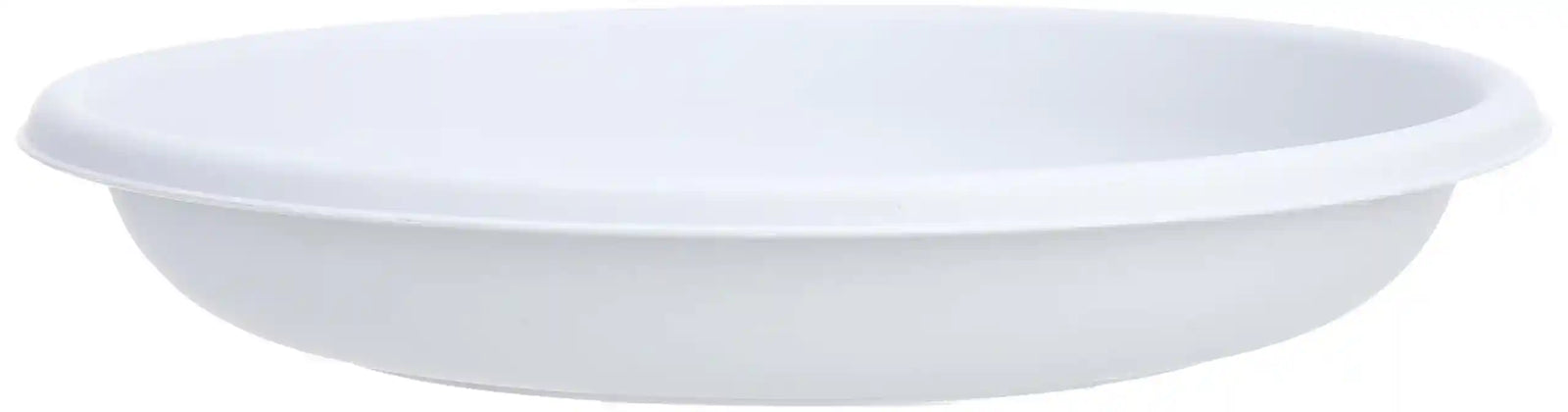 طبق زراعة دائري من باما مصنوع من البلاستيك، اوف وايت، صنع في إيطاليا، 20062