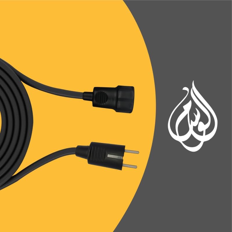 حامل مصباح سقفي بلاستيك من الوسام موديل WS2007 – لون أسود يتميز بالسرعة العالية أداء كهربائي عالي وسريع