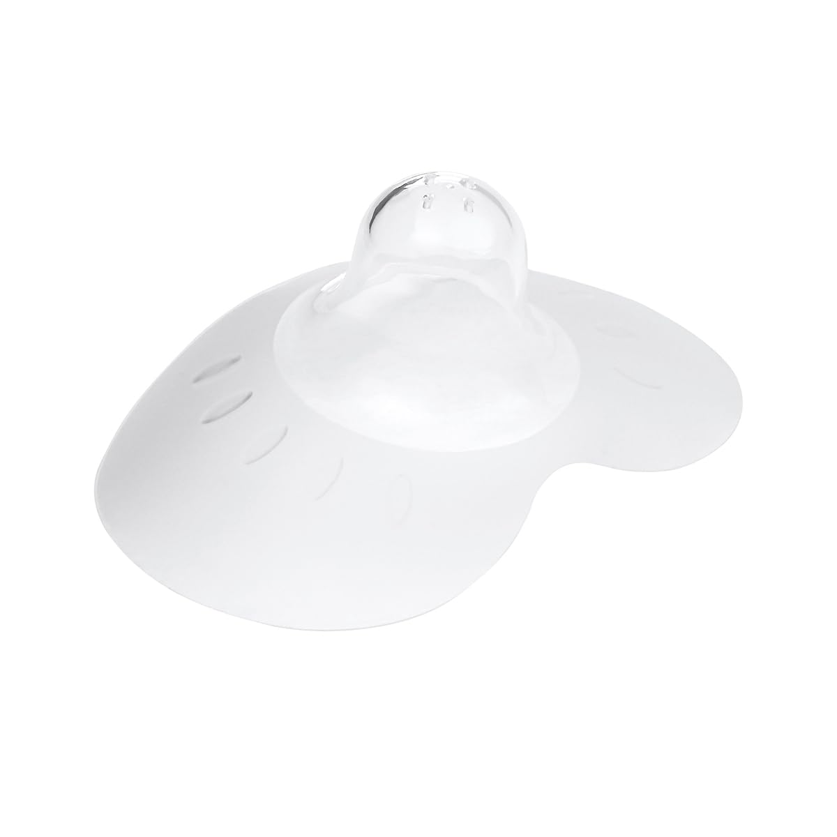 واقي حلمات من السيليكون من ترو تربنز – الحجم الكبير (L) مصمم لتوفير الراحة والحماية للأمهات أثناء الرضاعة. مصنوع من سيليكون ناعم من الدرجة الطبية، يحمي الحلمات المؤلمة أو المتشققة مع السماح للطفل بالرضاعة الطبيعية بسهولة