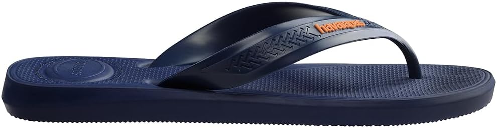 Havaianas Men Slippers Navy Comfortable Casual Flip Flops