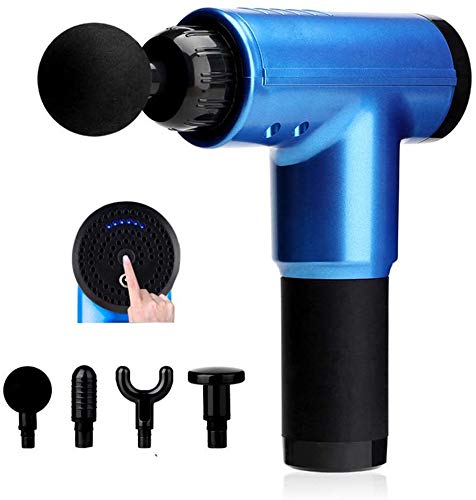 Dailim Massagers Handheld,Electric Percussion Massage Gun Deep Tissue, Back Massage for Indoor Sport Sore Muscle Pain Relief & Recovery,Deep Relaxation,Pure Wave Massager Quiet Brushless Motor