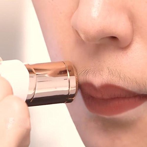 Flawless Finishing Touch Painless Hair Remover for Women (Rose Gold)