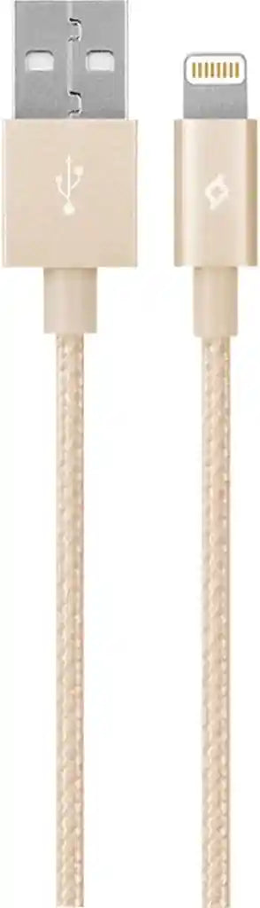 TTEC 2DKM02A ALUMICABLE MFI LIGHTNING TO USB DATA CABLE, 120 CM - GOLD - Safqqa Egypt