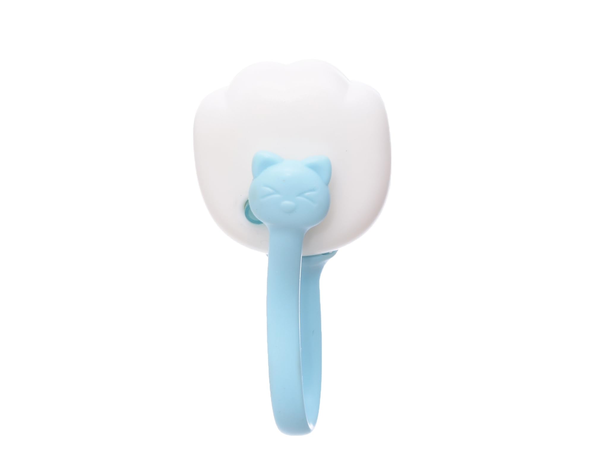 مشبك بلاستيكي صغير على شكل مخلب قطة مع حزام سيليكون من Generic، أداة عملية ومرحة لتنظيم الأشياء. الحزام السيليكوني يوفر مرونة ومتانة