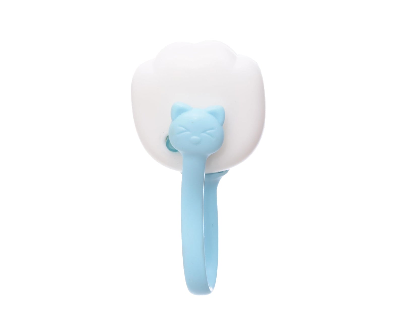 مشبك بلاستيكي صغير على شكل مخلب قطة مع حزام سيليكون من Generic، أداة عملية ومرحة لتنظيم الأشياء. الحزام السيليكوني يوفر مرونة ومتانة