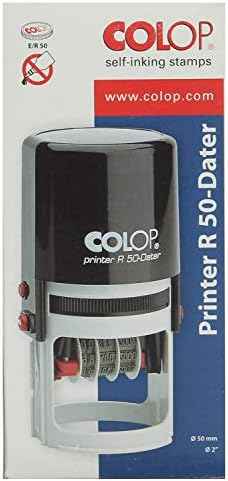 Colop printer r50 round stamp, 45 mm - Safqqa Egypt