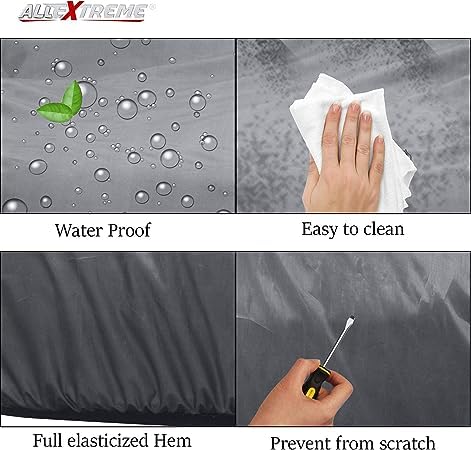 غطاء سيارة مقاوم للماء مبطن من طبقتين – حماية قوية للسيارة MG 6