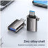 Joyroom USB 3.2 Gen 1 OTG Adapter, USB-A Male to USB-C Female Converter (S-H151), Black