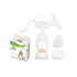 La frutta Manual Breast Milk Pump + 6 Pcs Breast Pads - white