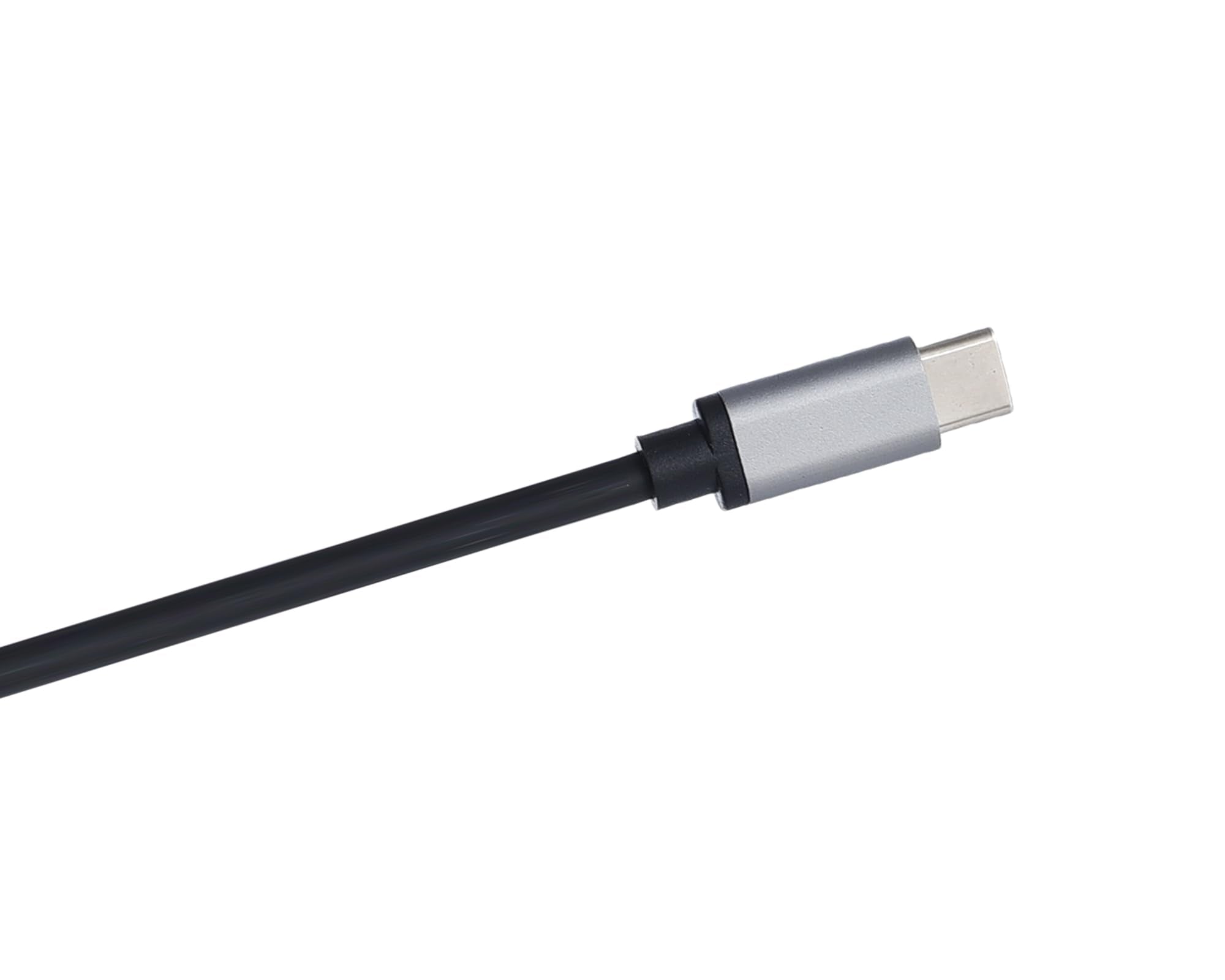 محول نحاسي مع كابل نوع C إلى HDMI للاتصال 1.5 م - أسود